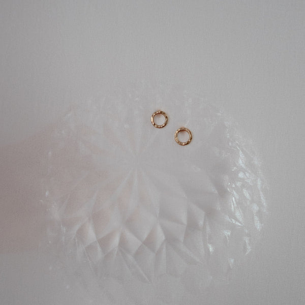 Circle Earrings - Gold