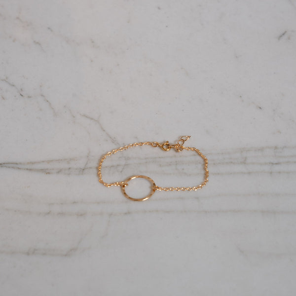 Space Loop Bracelet - Gold