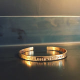 Medium Personalized Bracelet - Gold
