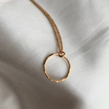 Space Loop Necklace - Gold
